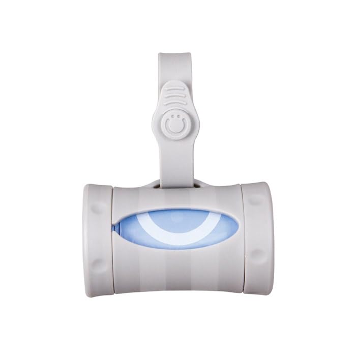 Ubbi Retractable On the Go Bag Dispenser for Travel, Diaper Bag Accessory Must Have for Newborn, Helpful Item, Baby Gift, Lavender Scented, Gray - Image 4