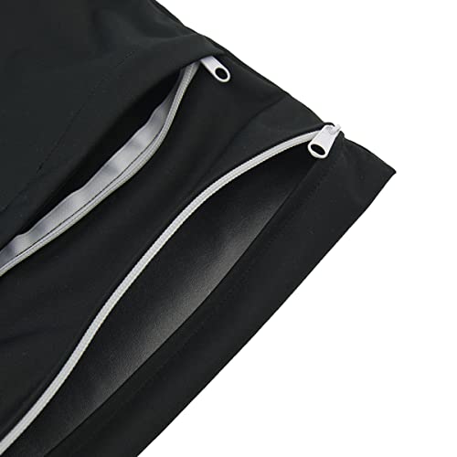 ALVABABY 2pcs Cloth Diaper Wet Dry Bags Waterproof Reusable with Two Zippered Pockets Travel Beach Pool Daycare Soiled Baby Items Yoga Gym Bag for Swimsuits or Wet Clothes L2629 - Image 3