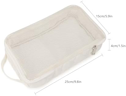 Baby Diaper Bag Organizer Pouches - 2 Pack Waterproof Pod Hanging Diaper Bag Mesh Bag Reusable, Washable or Baby Cloth Diapers (Black&White) - Image 7