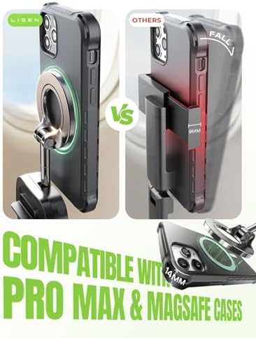 LISEN Airplane Travel Essentials Women Phone Holder Travel Gifts Cool Stuff for Valentines Day Gifts Him Cruise Must Haves Essentials 2026 Airplane Gadgets for Men MagSafe Phone Stand Accessories - Image 9