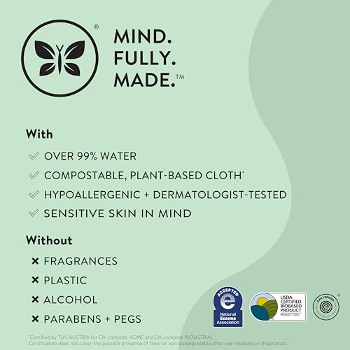 The Honest Company Hypoallergenic Multi-Use Baby Wipes for Sensitive Baby Skin, Terrazzo, 36 Count - Image 6