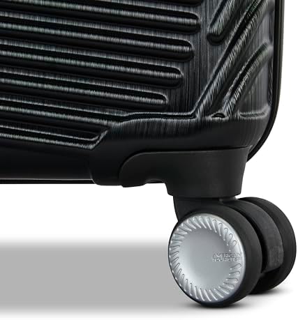 American Tourister Mickey Mouse Carry-On Luggage - Airline Approved, Durable Hardshell with RightHeight Adjustable Handle - Expands 1.5in - Roll Confidentially with Dual 360 Spinner Wheels - Image 4