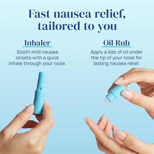 Nausea Relief Inhaler - Take Control of Motion Sickness, Morning Sickness, Medication, Stress - Fast, Natural, Drug-Free, Non-Drowsy & Portable Travel Essential - Pack of 2 Inhalers - Image 8