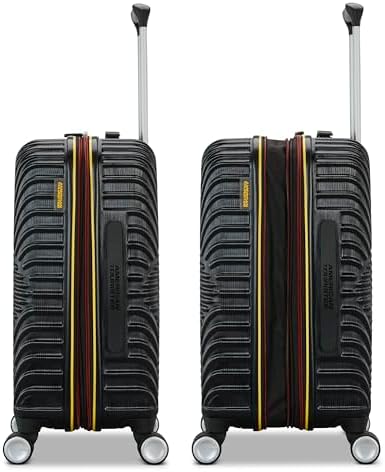 American Tourister Mickey Mouse Carry-On Luggage - Airline Approved, Durable Hardshell with RightHeight Adjustable Handle - Expands 1.5in - Roll Confidentially with Dual 360 Spinner Wheels - Image 7