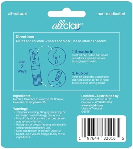 Nausea Relief Inhaler - Take Control of Motion Sickness, Morning Sickness, Medication, Stress - Fast, Natural, Drug-Free, Non-Drowsy & Portable Travel Essential - Pack of 2 Inhalers - Image 9