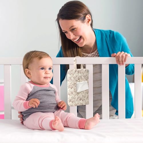 Travel Baby Wipes Case - Refillable Waterproof Wet Wipe Dispenser and Diaper Pouch, Compact Organizer for Bottles, Clothes, Toys, and Pacifiers, Ideal for Walking, Outdoor Activities, Car, or Home Use - Image 4