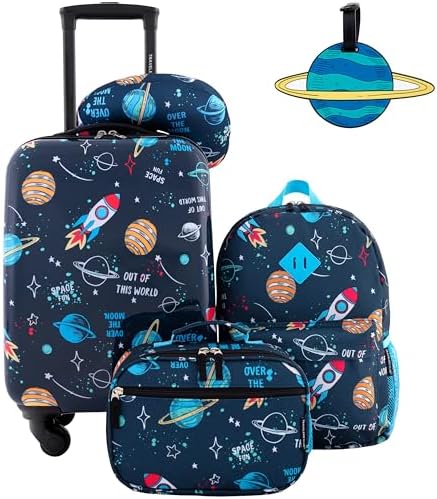 Travelers Club Kids Luggage, Space, 5-Piece Set