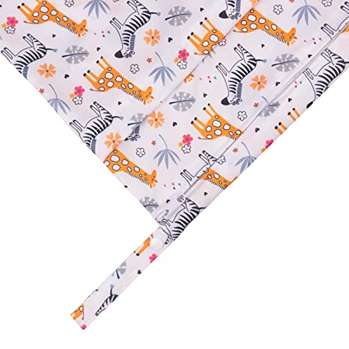 babygoal Wet Dry Bags for Baby Cloth Diapers, Washable Travel Bags, Beach, Pool, Gym Bag for Swimsuits & Wet Clothes with Two Zippered Pockets 3 Pack, 3LN25 - Image 8