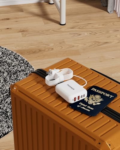 8-Port USB Charger, Multi-Port Travel USB C Charger, Mini Charging Station with USB C and USB A Ports, Charging Station Block for Traveling, Camping Compatible with Phone, Earbud (White) - Image 7