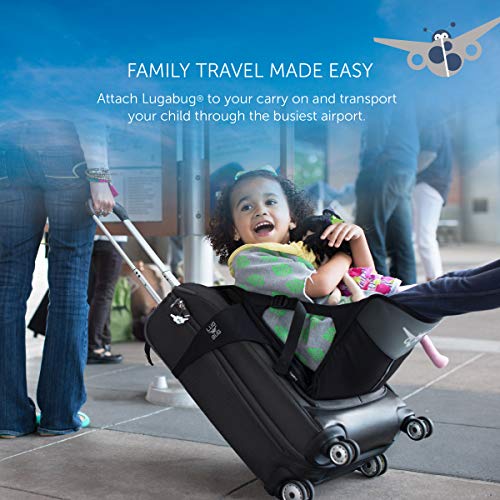 Travel Seat for Kids, The Original and Patented Ride-On Suitcase for Toddlers, Child Carrier for Carry-On Luggage, Family Airport Travel Made Easy (Suitcase not Included) - Image 2