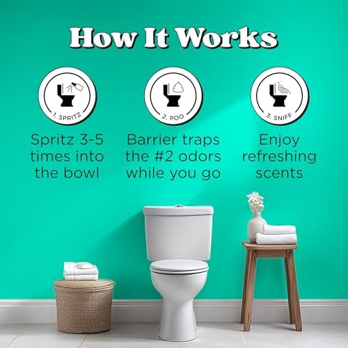 Poo-Pourri Before-You-Go Pocket Toilet Spray, Travel Essentials, Beach Bum, 1 Fl Oz, Up to 50 Uses, On-The-Go Bathroom Odor Deodorizer with Essential Oils, TSA Approved Size, Coconut Orchid Scent - Image 4