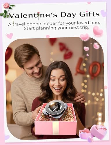 LISEN Airplane Travel Essentials Women Phone Holder Travel Gifts Cool Stuff for Valentines Day Gifts Him Cruise Must Haves Essentials 2026 Airplane Gadgets for Men MagSafe Phone Stand Accessories - Image 6
