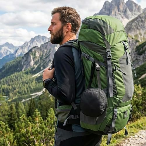 Travel Neck Pillow Bag, Compact Neck Carrying Bag Pillow Storage Bags Case Quick with Release Clasp Attaches to Luggage Backpack for Travel Airplane Train Journey - Image 4