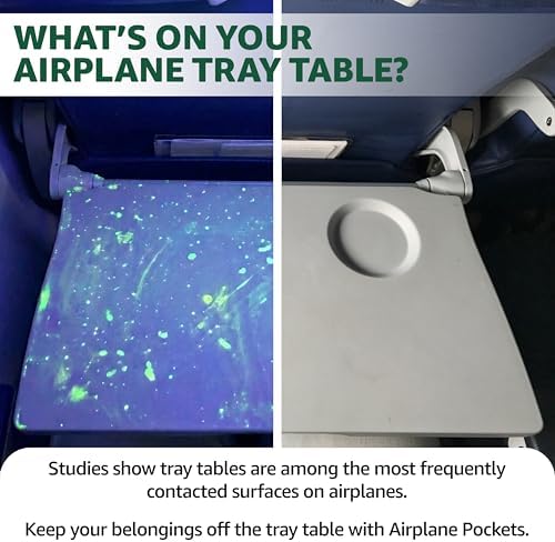 Airplane Pockets - Airplane Accessories - Plane Travel Essentials - Travel Organizer - Seat Storage Organizer - Air Travel Essentials - Seat Back Organizer - International Travel Must-Have - Image 3